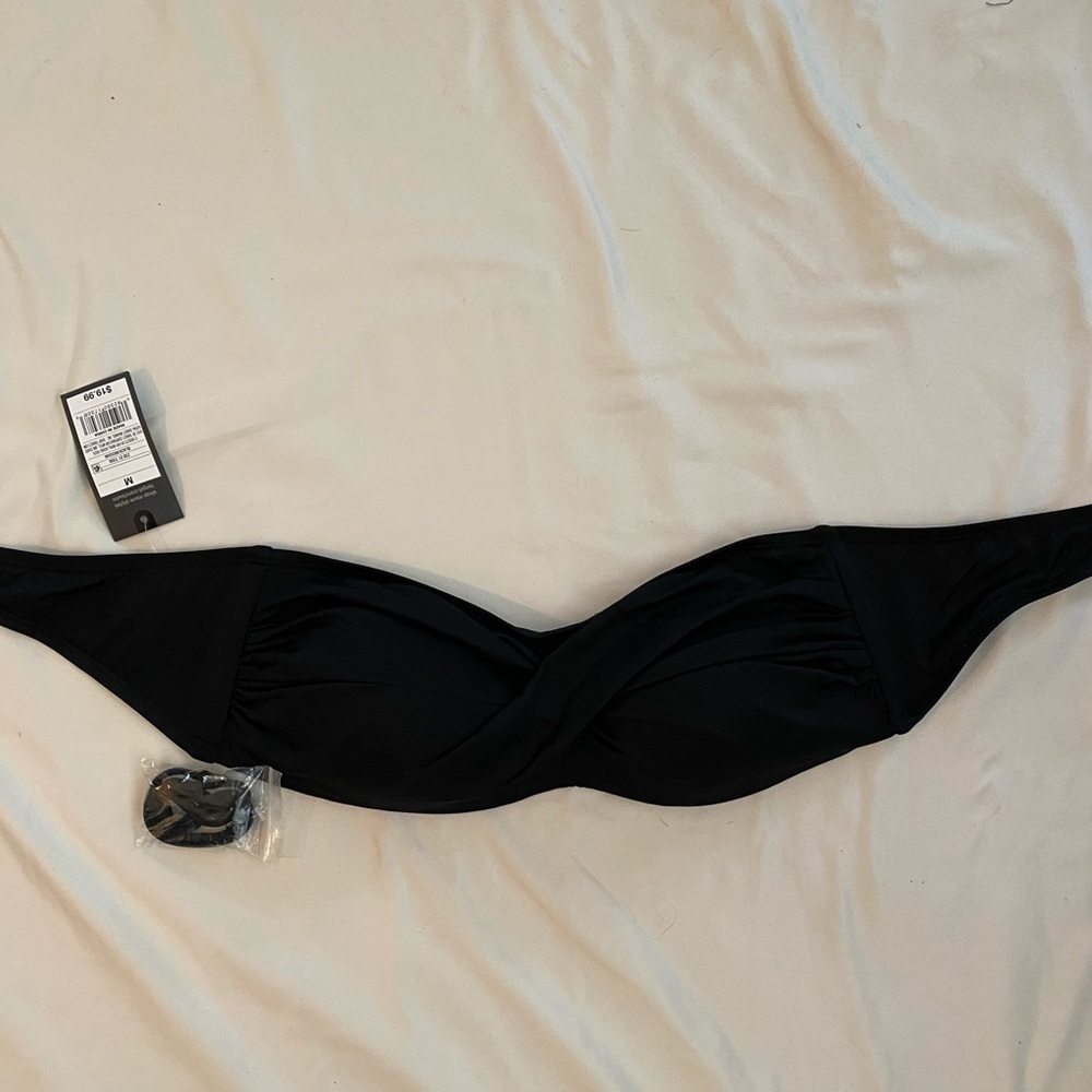 Bandeau bathing suit top